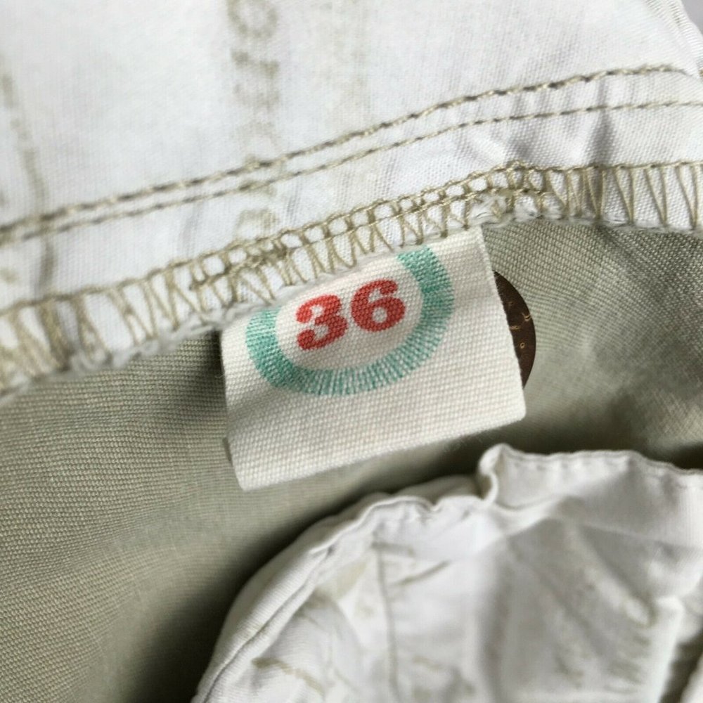 Tommy Bahama Mens Shorts sz‎ 36 Flat Front Chino Tan Cotton Twill Florida Casual - Picture 7 of 12